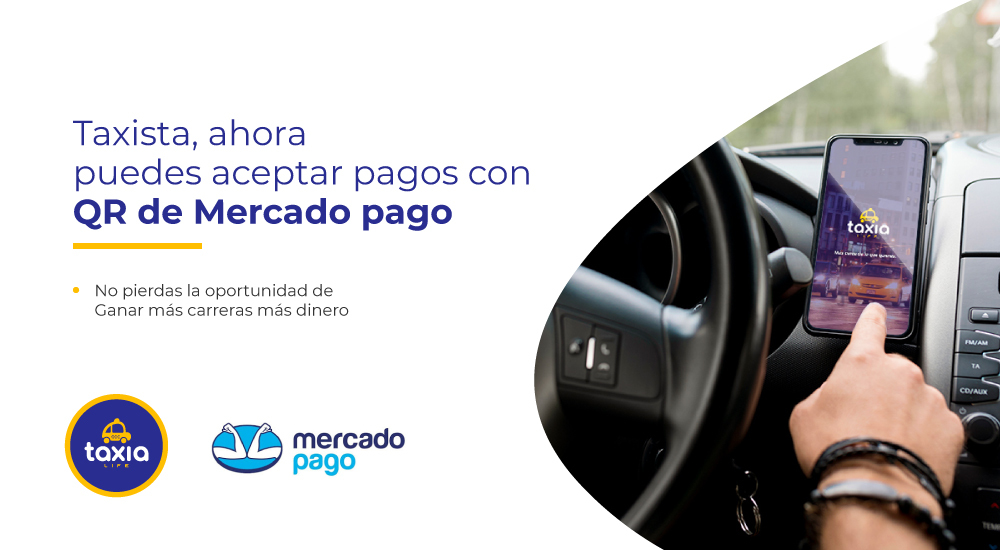 TAXISTA: Ahora puedes aceptar pagos con QR de Mercado Pago