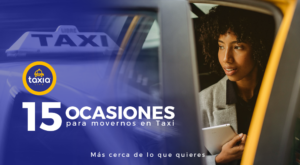 15 ocasiones para movernos en taxi